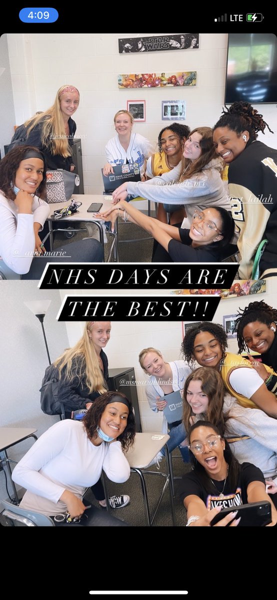 Excited to see what these new officers have in store for our chapter next year!! <a href="/KnightdaleHS/">Knightdale High</a> #nhs #khs