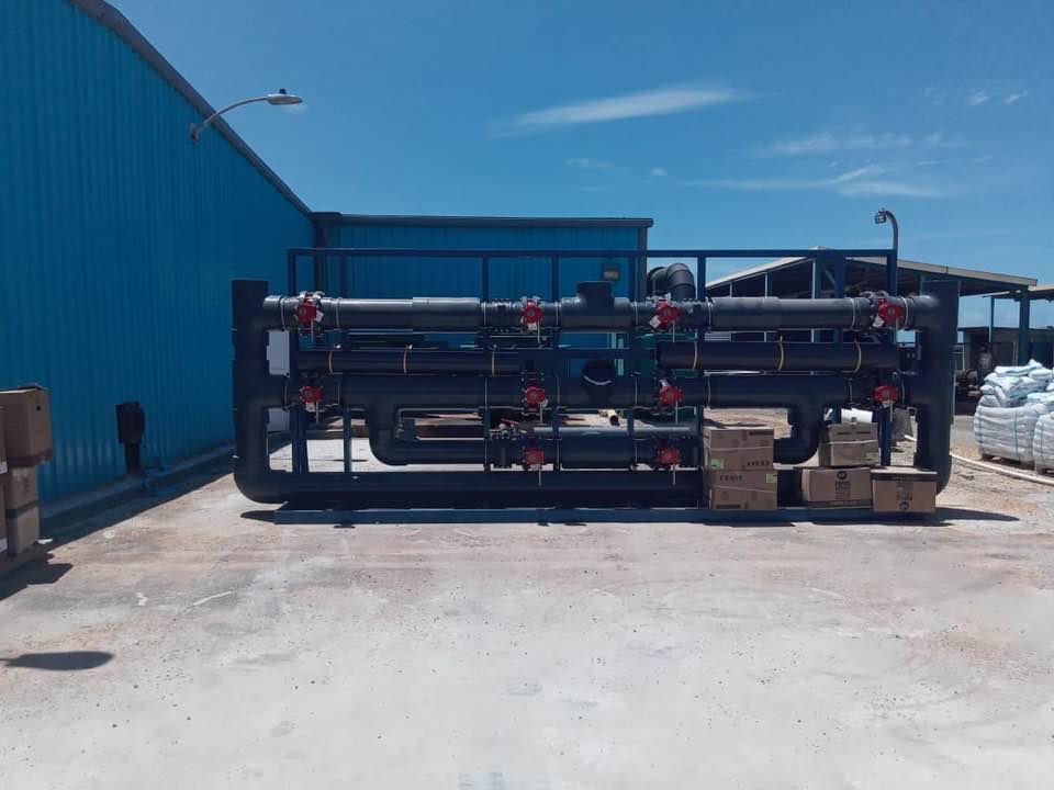 AntiguaOpm's tweet photo. Membranes for the Crabbs water plant have finally arrived. Approximately an additional million gallons of water daily will be added.
#sustainablewater #developmentcontinues https://t.co/zf6S9FoZM8