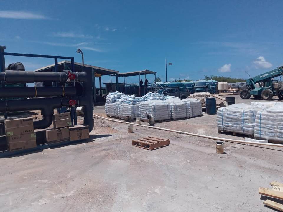 AntiguaOpm's tweet photo. Membranes for the Crabbs water plant have finally arrived. Approximately an additional million gallons of water daily will be added.
#sustainablewater #developmentcontinues https://t.co/zf6S9FoZM8