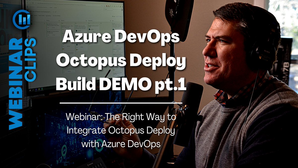 ClearMeasure's tweet image. Watch: Part 1 of Demonstrating Azure DevOps Build with Octopus Deploy, in this Webinar Clip
bit.ly/3MZGWh6
#DeploymentPipeline #DevOpsEnvironment #OctopusDeploy #AzureDevOps
