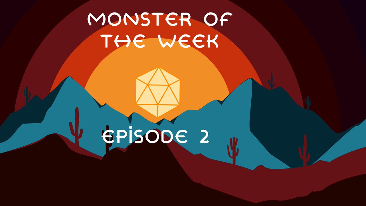 SWGamingSociety's tweet photo. Monster of the Week Episode 2 is up!

https://t.co/PPahjNbz6d

#MOTW #monsteroftheweek #liveplay #roleplaying #ttrpg #smallyoutubersupport #SmallStreamersConnect @smallerstreams https://t.co/MgACMB033M