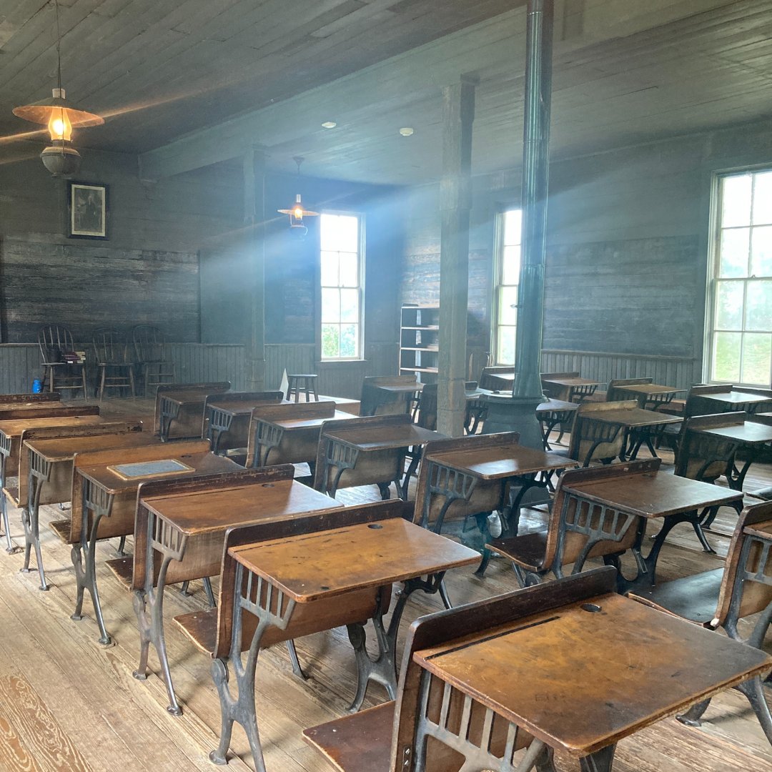 🏫 Renner Public School circa 1888🏫

This historic public school was originally built in Renner, TX (North Dallas) and has since been relocated to the Dallas Heritage Village, just miles away from our most recent DISD project 🤫!

Schools have come a long way since 1888!