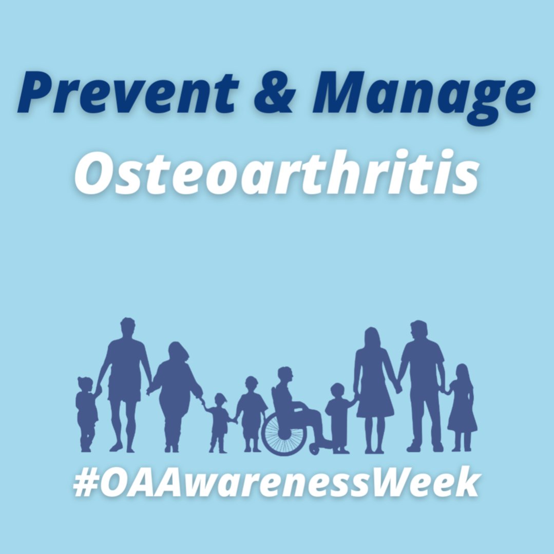 UNCTARC's tweet photo. The UNC Thurston Arthritis Research Center (@UNCTARC) supports the Osteoarthritis Action Alliance’s (@oaactionallianc ) collaboration with CDC for #OAAwarenessWeek. Click here to learn more about #OAresources and information you can use: https://t.co/qz3dBqKW0P https://t.co/FKIFwuyXaT