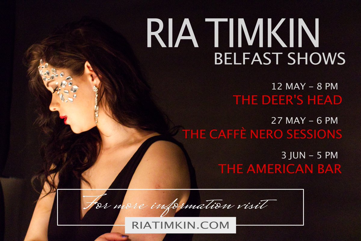 riatimkin's tweet photo. Really looking forward to these shows! 🖤💛 Are you ready, #Belfast? 🎸
#belfastshows #belfastlivemusic #freeliveshows #singersongwriter #riatimkin #riatimkingigs2022 #writersround #deersheadbelfast #caffenero #thecaffenerosessions #theamericanbar #indiepop #acoustic https://t.co/5F45yEjnuZ