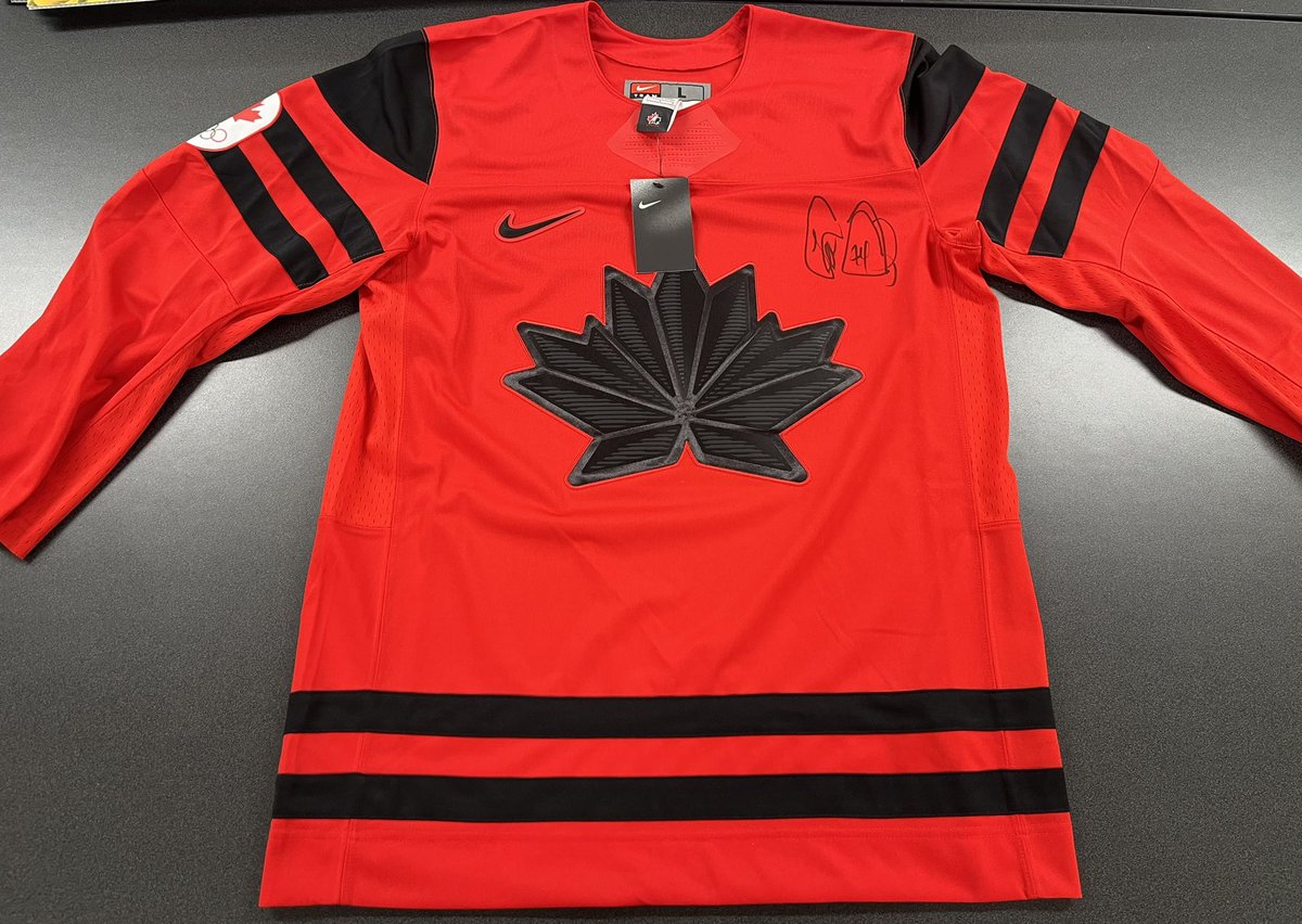 CONTEST - SIGNED THEO FLEURY TEAM CANADA JERSEY.  Retweet and Like this post for your chance to win a signed jersey from a Canadian Gold Medalist. #buildingteamcanada <a href="/TheoFleury14/">Theo Fleury</a> <a href="/josbourgault/">Joseph Bourgault</a>