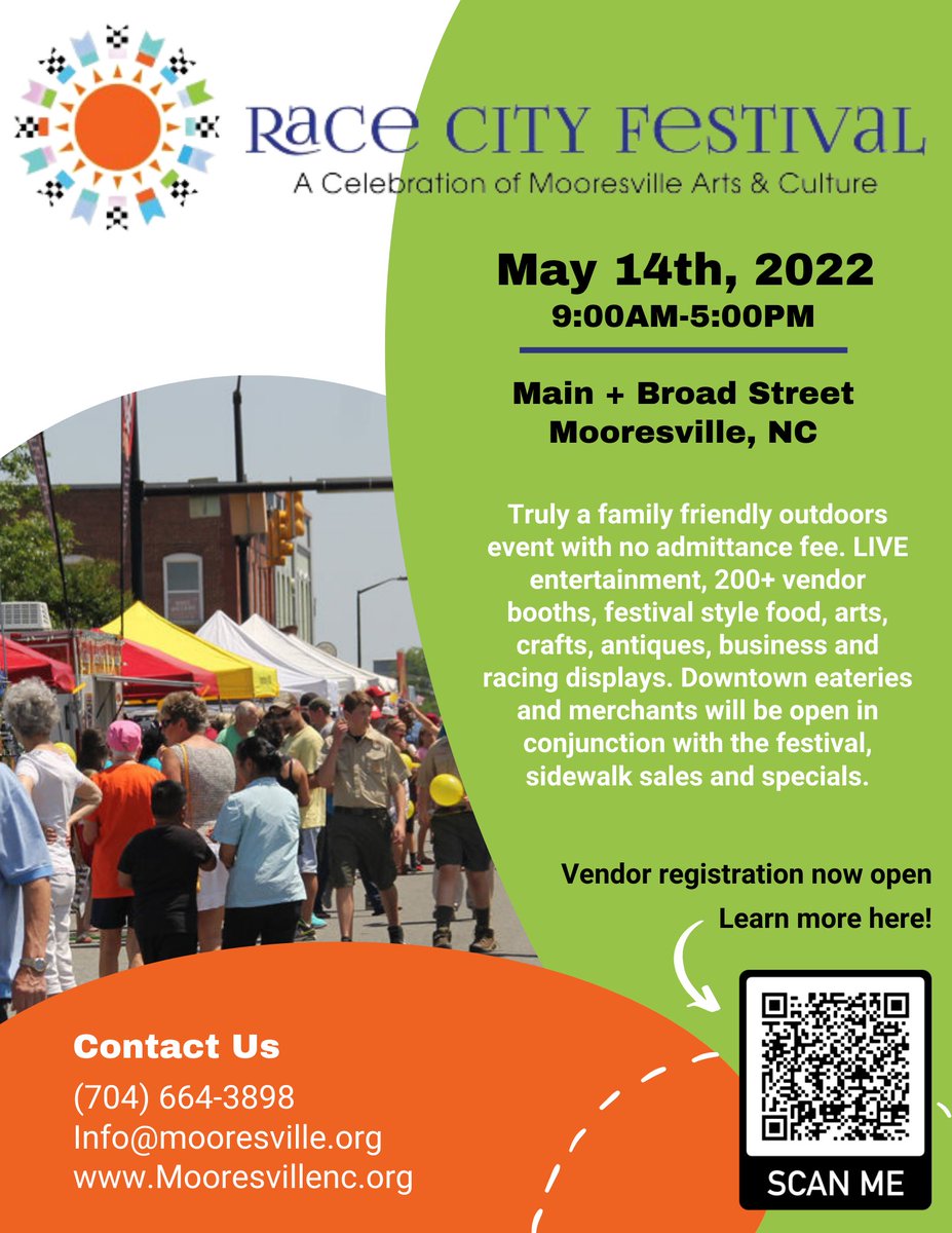 We can't wait to see everyone on Saturday! Vendor Registration is still open. Check out the registration form on our website!...
mooresvillenc.org
.
.
.
#businessnews #smallbusiness #supportlocalbusiness #mooresville #lakenorman #festival #vendors