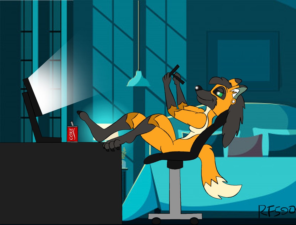 RushKazFox's tweet photo. Manex draws a picture at night
This is my part of the art trade for @57Manex
#furry #furryart #manex57 #manex #maned #wolf #draws #picture #night #arttrade https://t.co/866UeFfOtz