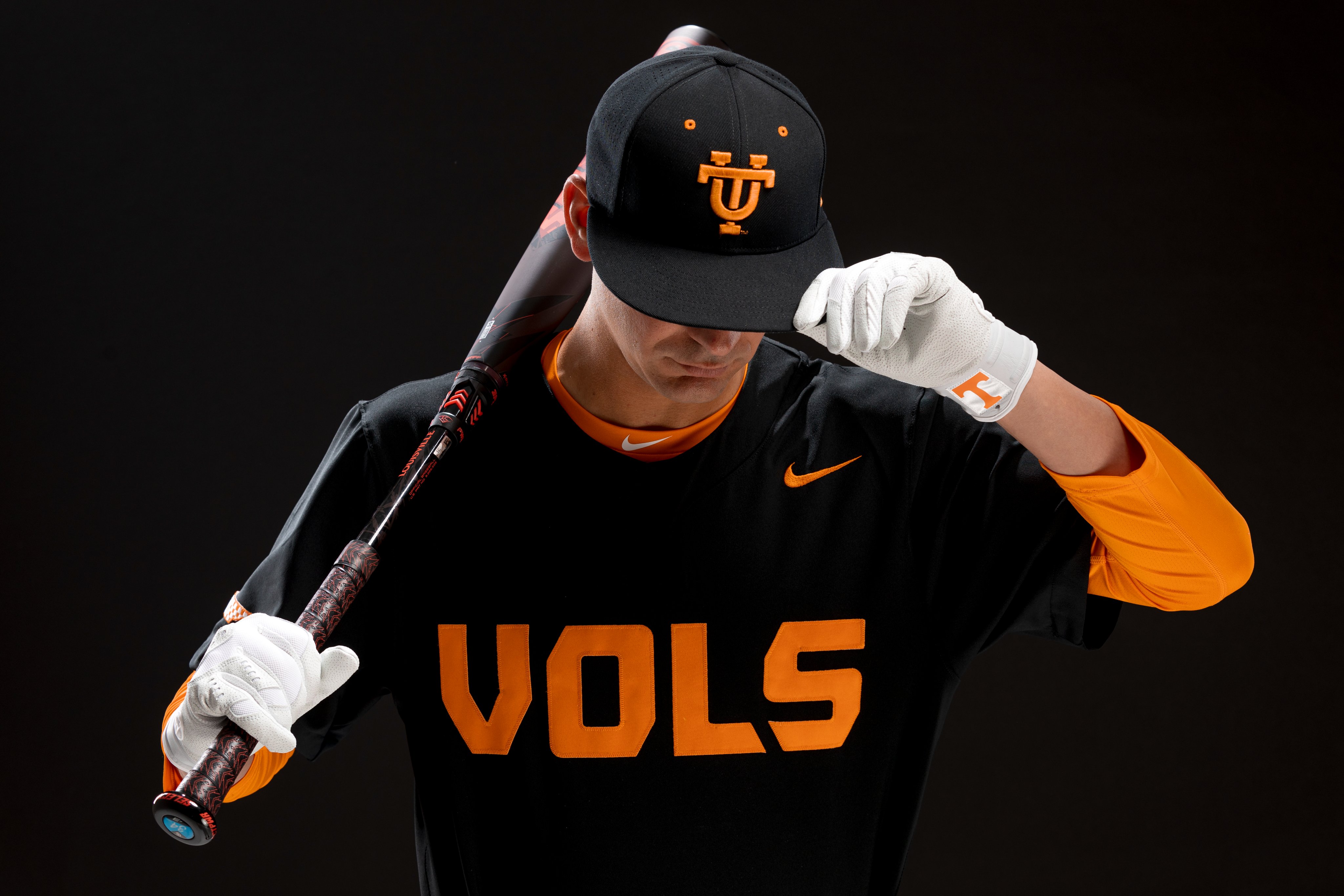 tennessee baseball black uniforms