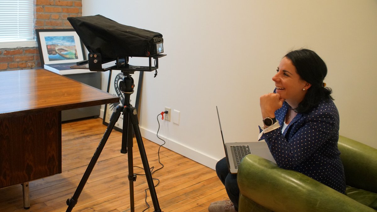 Today we started filming our new series “Stories Worth Mentioning,” where we highlight unique stories our clients are sharing about their incredible students, faculty, and institution. #HigherEd