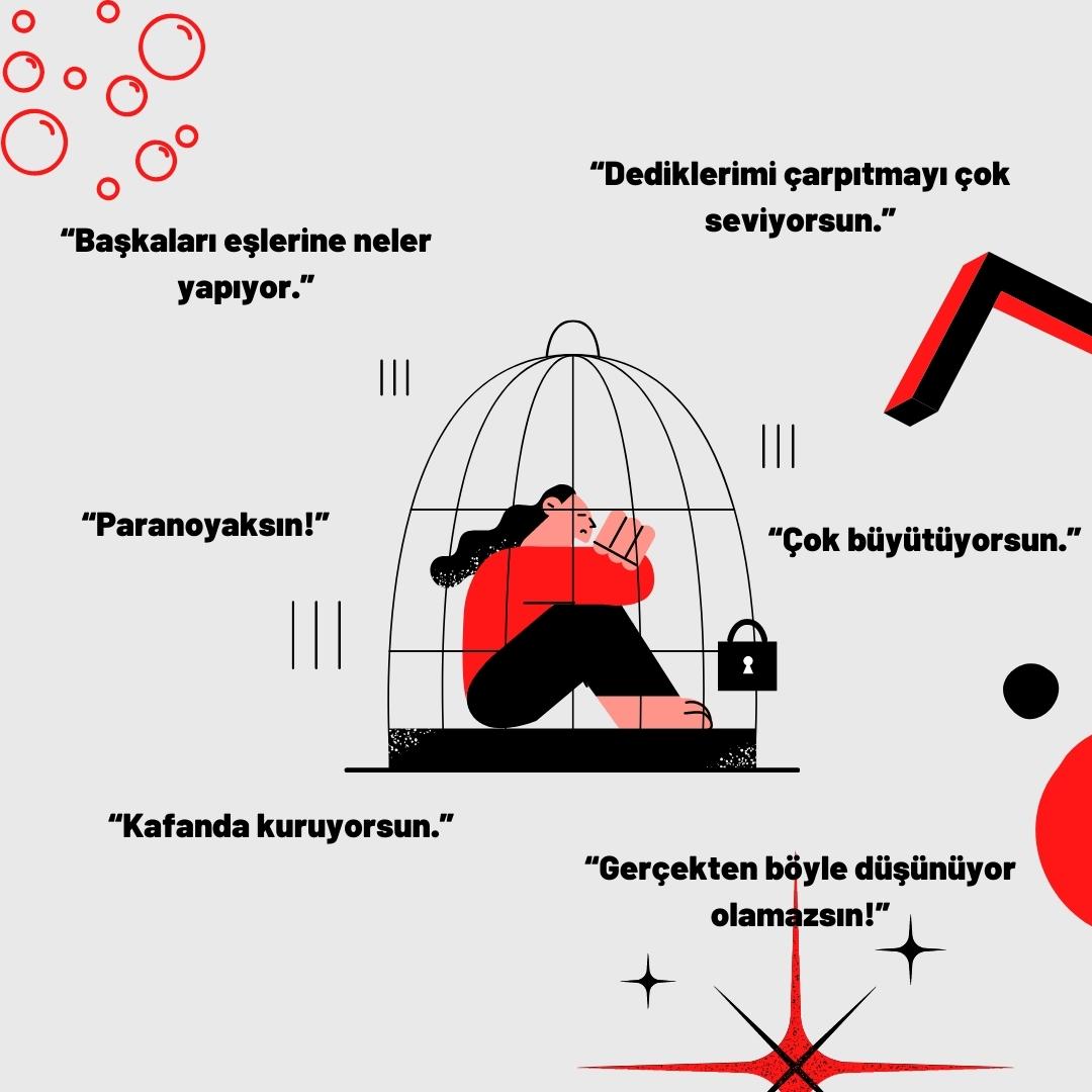 Gaslighting, adını 1938 yapımı Gas Light isimli tiyatro oyunundan alan bir psikolojik şiddet türüdür.
Devamı:linktr.ee/cinsiyetesitli…

#cinsiyeteşitligi
