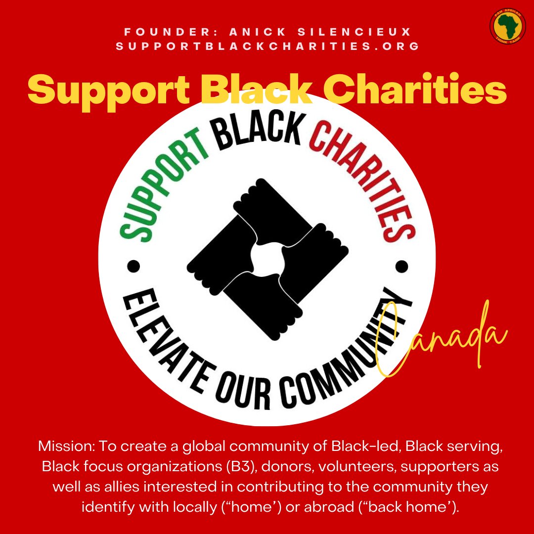 PanAfricanTT's tweet photo. We're spotlighting @supblkcharities! They're on the mission to significantly increase charitable giving by and for Black people in general, their communities worldwide and its Diaspora.

Learn More and #Donate: https://t.co/4lvHBy0I9V

#NonProfit #BlackCharities #WomenLed https://t.co/Y8Oy8c5xSo