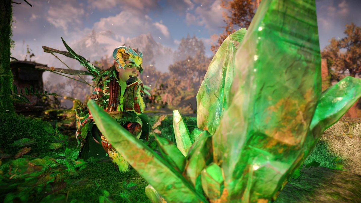 Dex_Vortex's tweet photo. El brillo verde no deja de sorprenderme #BeyondTheHorizon #HorizonForbiddenWest  #GuerrillaGames #PS5Share https://t.co/jxLYWrbl8a
