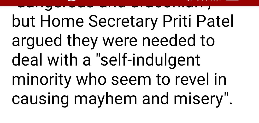 hughcakecat's tweet photo. Priti Patel describes herself. https://t.co/UNXTg4SnqU