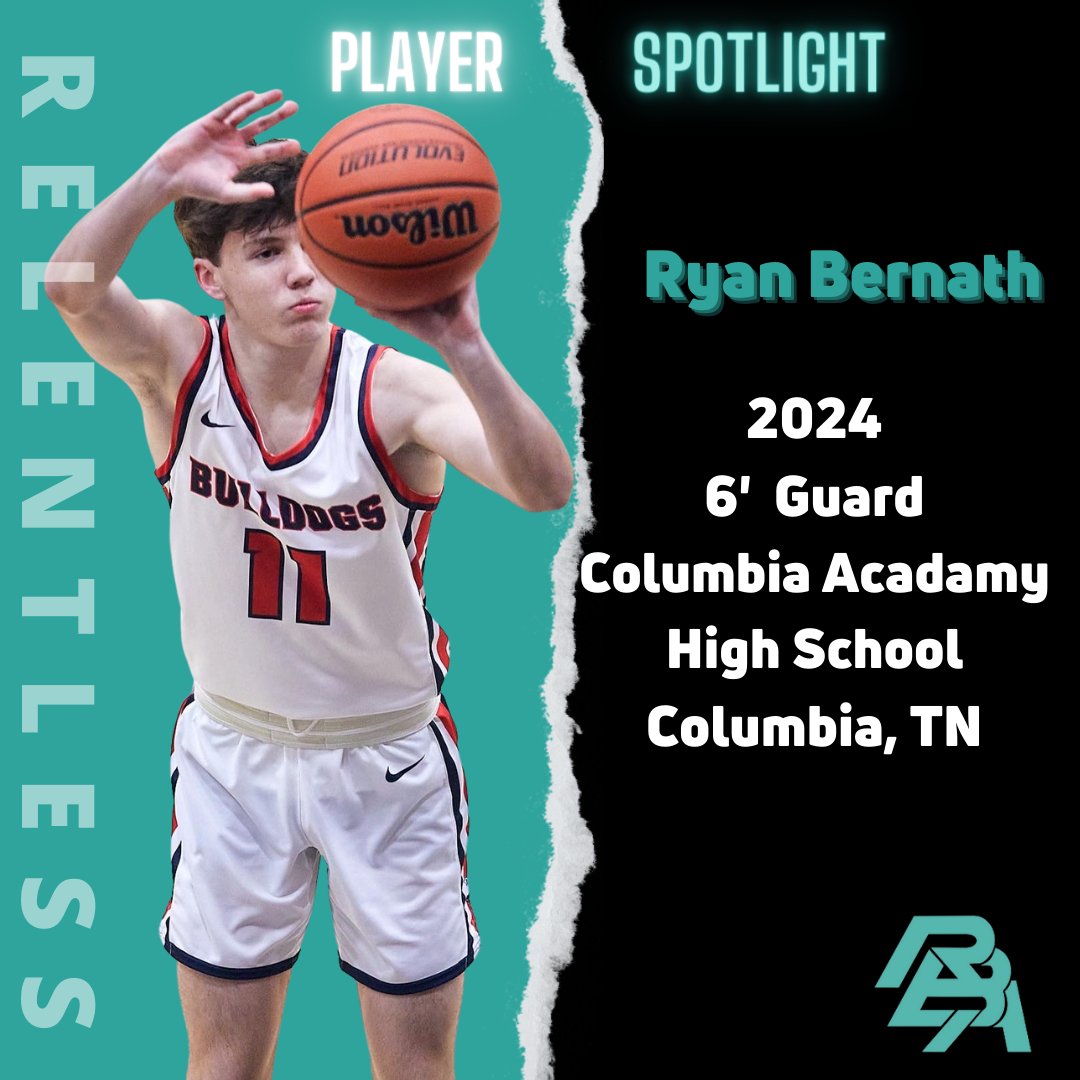 JerryWalling's tweet photo. RBA is proud to spotlight Ryan Bernath.  Ryan is a lefthanded natural scorer that is also a beast on defensive.  Most importantly, Ryan is an outstanding young man. https://t.co/Sk5cJGbXIb