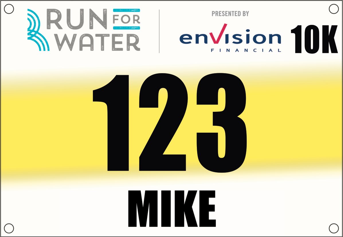 2022 Racer bibs! Abbo 

Sign up before May 16th and your racer bib will be personalized by first name. Register here:raceroster.com/events/2022/55…

#AbbotsfordBC #Abbotsford5K #Abbotsford10K #RunForWater