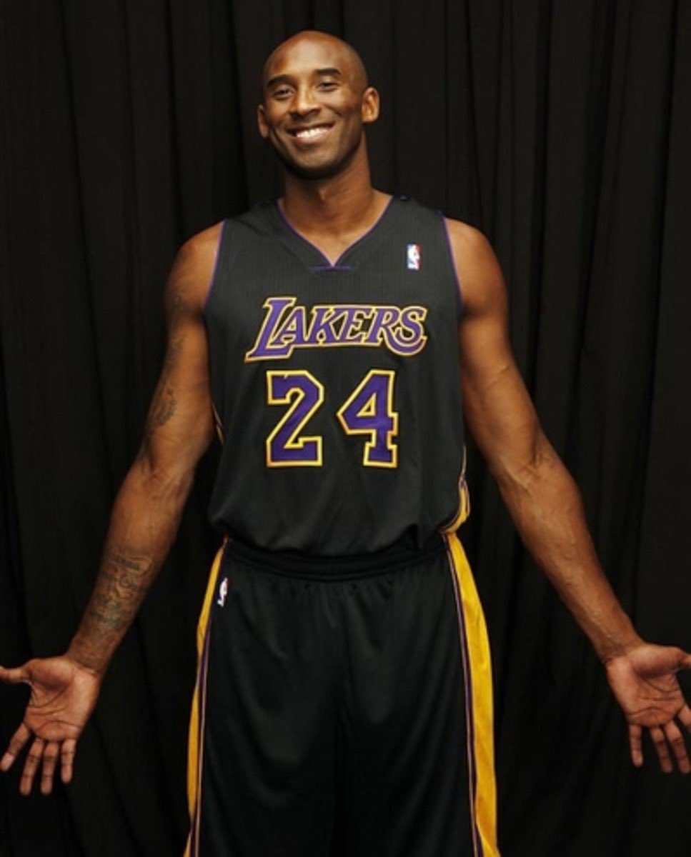 LakersLead's tweet photo. The most underrated jerseys in NBA history https://t.co/L7aqxw4kPn