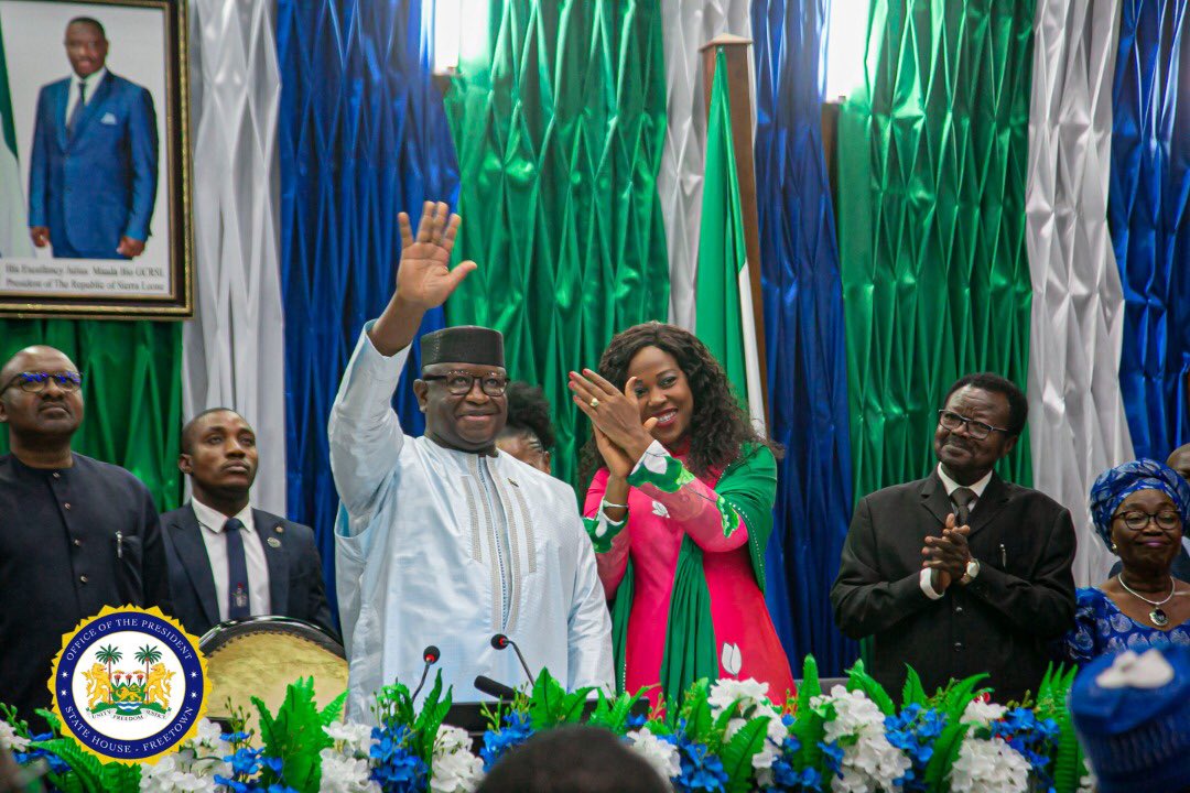 Julius Maada Bio tweet media