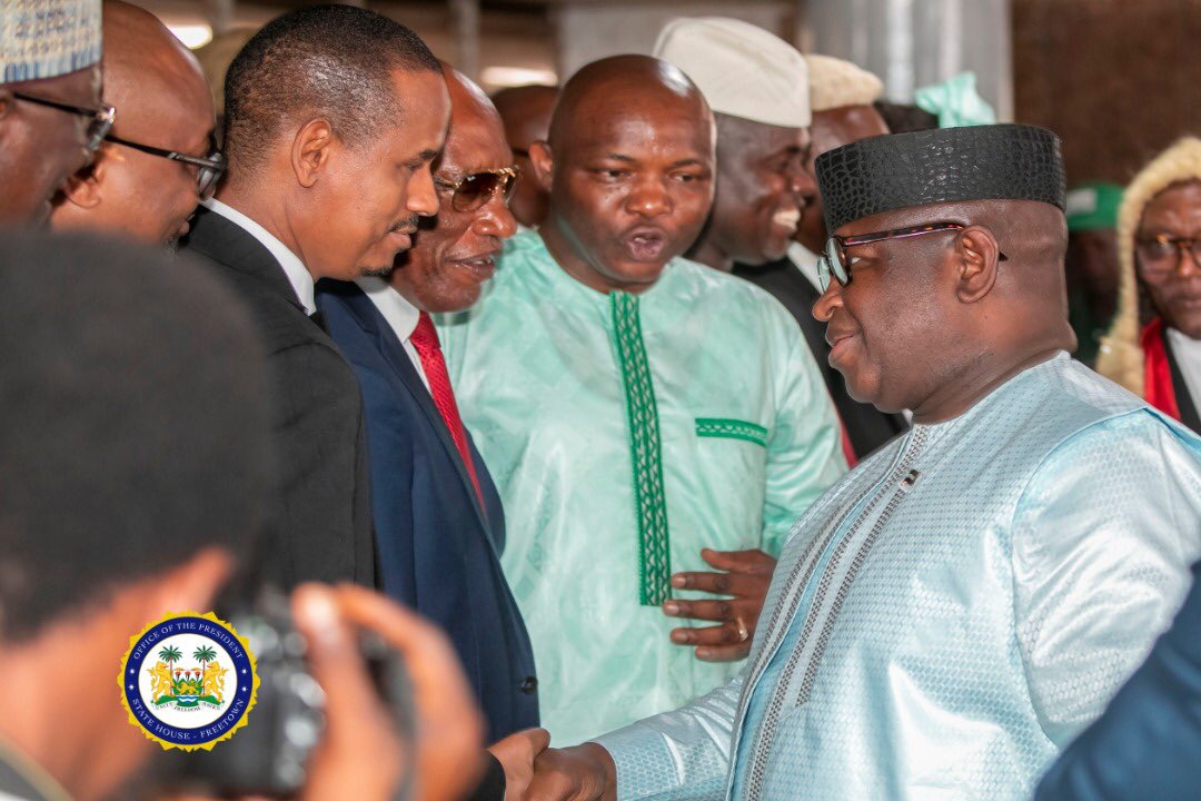 Julius Maada Bio tweet media