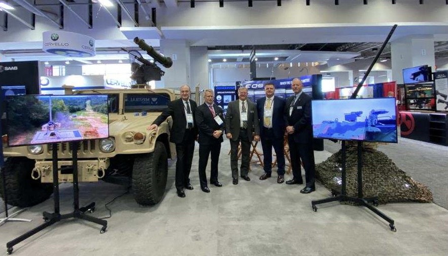 UsaEos's tweet photo. Checking in at Modern Day Marine! Come by booth #844 to meet our team and learn more about our portfolio of remote weapon stations.

#mdm2022 #EOS #R400 #R150 #RWS #moderndaymarine https://t.co/AEv7VcZp8a