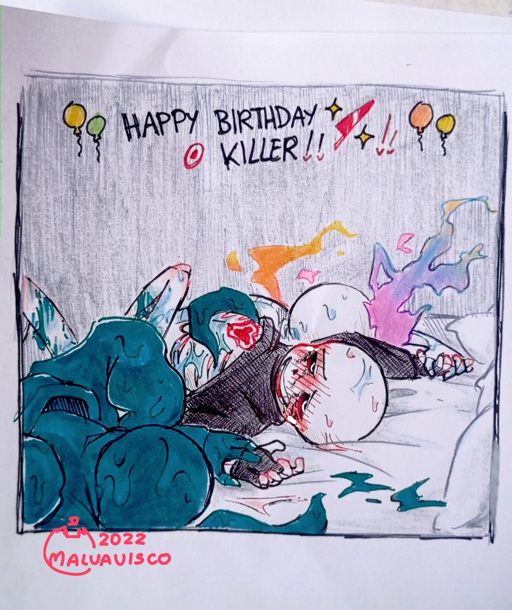 marsh_eme's tweet photo. Le iva a decir feliz cumpleaños" pero veo q son exelentes- 🗿💖🤌🔥 #killersans #nightmaresans #colorsans #sanscest #calaberitasgays https://t.co/WPlcCUJiSl