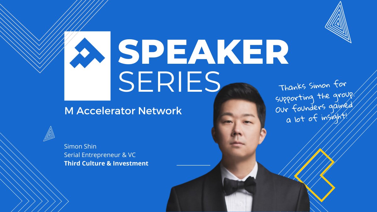 hmaccel's tweet photo. Thank you to Simon Shin at Ethos Fund for joining us last week! https://t.co/nhoEtYXPZx