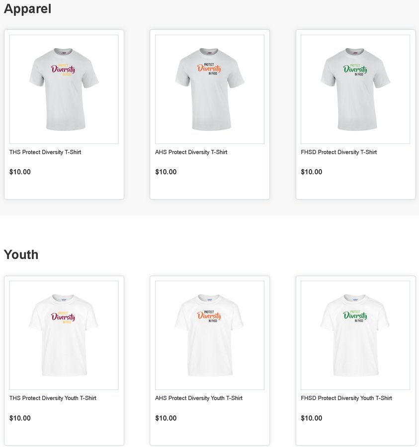 Big Frog is proud to support #Diversity in our community. Help show your support by wearing a custom-designed #tshirt. Special Diversity T-Shirt Price for $10 Only. 
➡️ Order Online: fhsdprotectdiversity.itemorder.com/shop/sale/ ⬅️

#fhsd #DiversityandInclusion #customtshirts #tshirtshop