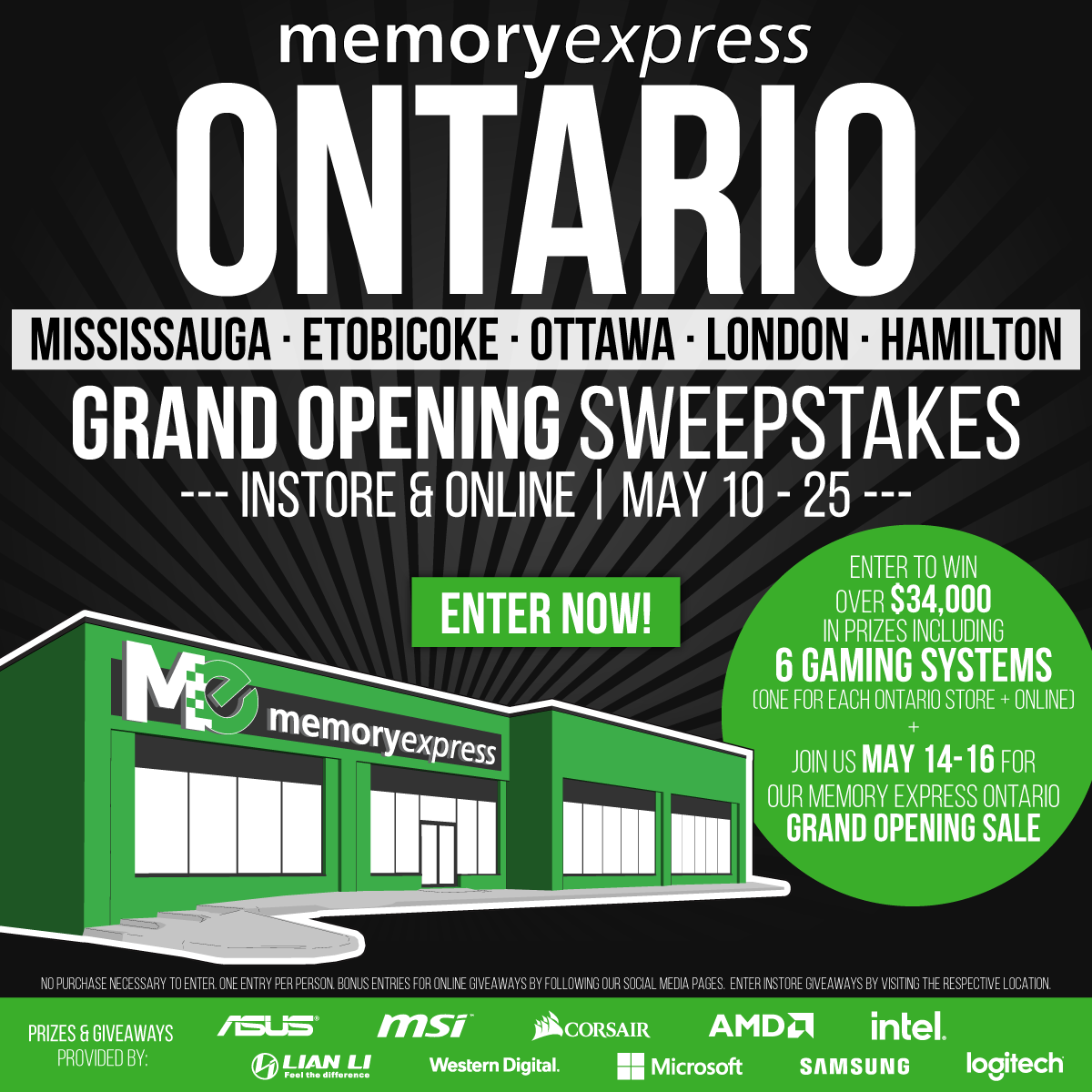 Memory Express on Twitter "Memory Express Ontario Grand Opening