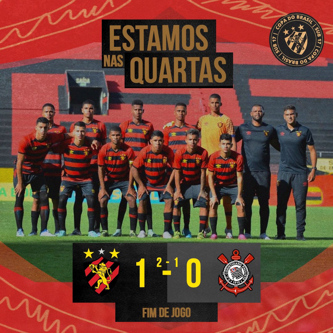 Sport Club do Recife on X: Final de jogo na Ilha: Sport 1x0 Corinthians.  Gol da classificação rubro-negra foi marcado pelo zagueiro Isac.   / X