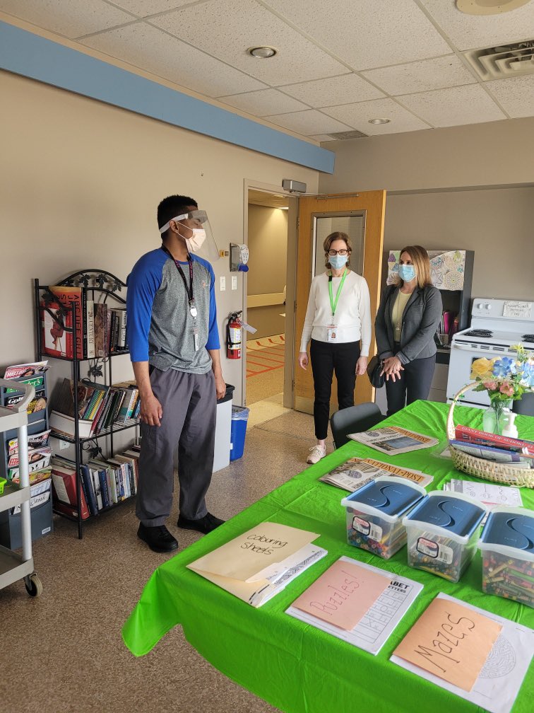 tracey_tapper's tweet photo. Mrs. Balogh, thank you for visiting Project SEARCH this morning. We enjoyed having you visit our classroom and internships. https://t.co/dkYQGn01Bk