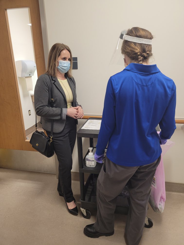 tracey_tapper's tweet photo. Mrs. Balogh, thank you for visiting Project SEARCH this morning. We enjoyed having you visit our classroom and internships. https://t.co/dkYQGn01Bk