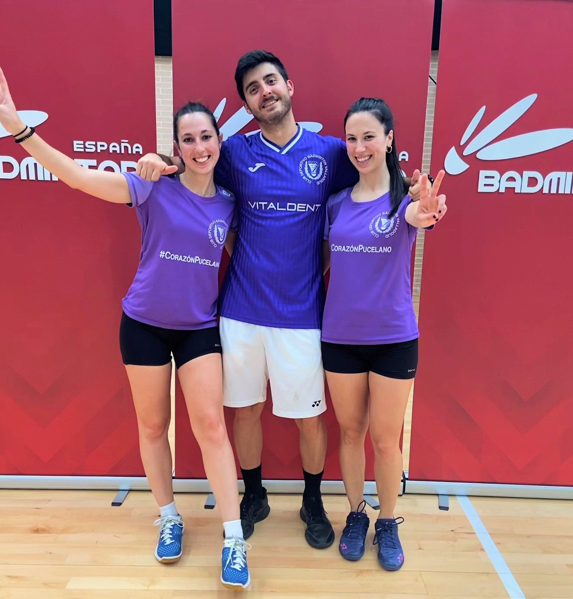BadmValladolid's tweet photo. 🔥 | ¡CUARTOS DE FINAL en el CAMPEONATO DE ESPAÑA ABSOLUTO! 🇪🇸

¡Grandísima actuación de nuestros absolutos en el #CptoESP 🇪🇸 con un quinto puesto en el DF de la dupla Natalia Sanz - Ana Sanz!

Poco que añadir. Demostrando todo el bádminton que llevan dentro💥

#CORAZÓNPucelano💜 https://t.co/WdlQUphY6p