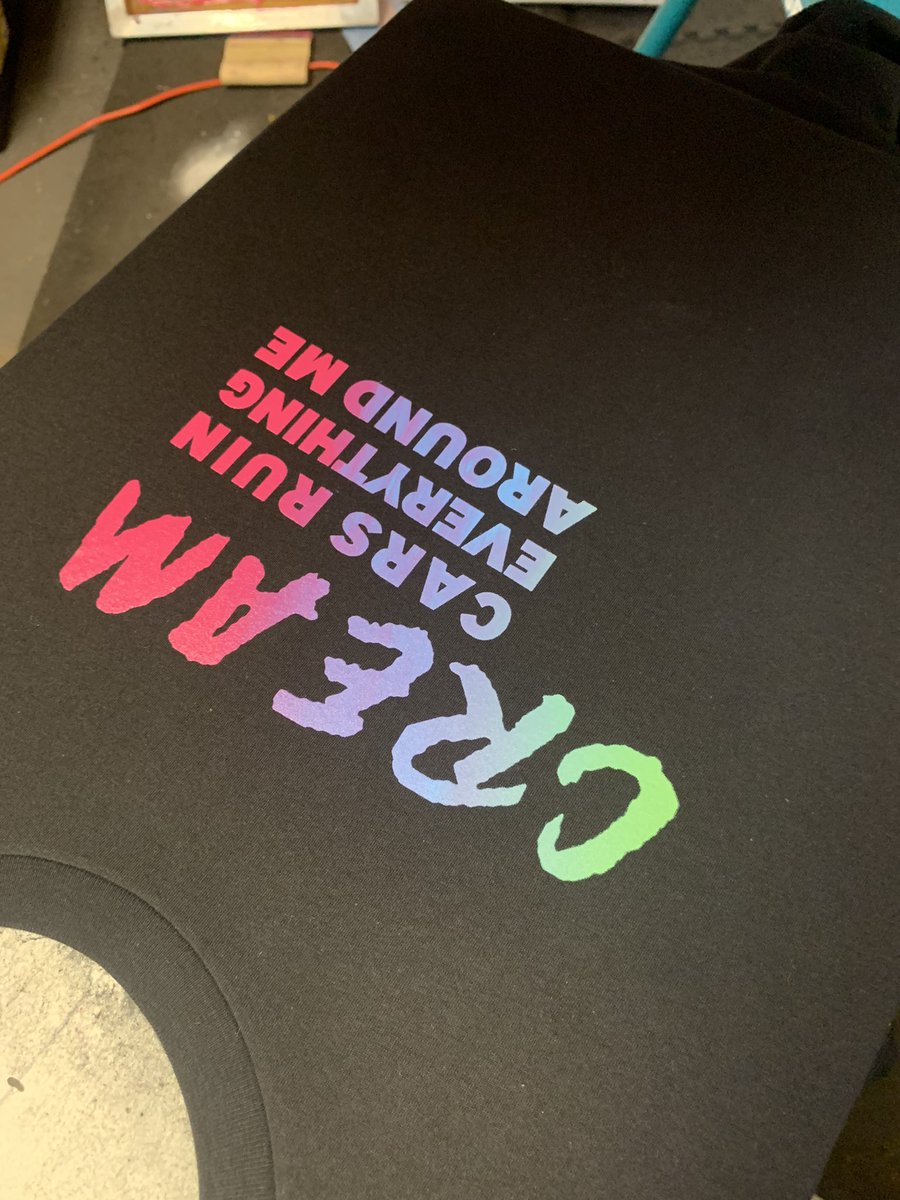 Every shirt might just be a 3 color blend forever because I am so into this process.