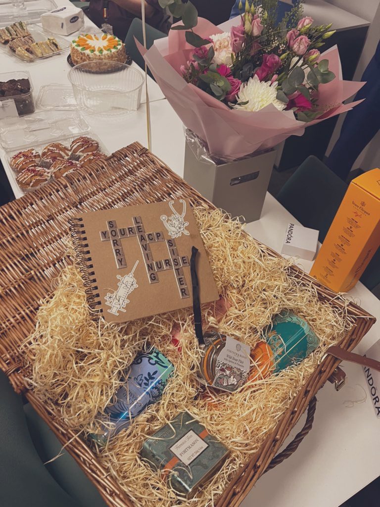 NEWSEAU's tweet photo. Last week we said goodbye and good luck to Julie!15 years at SRFT as a Nurse, Sister, IV team member and ANP. We will miss you terribly but wish you all the luck &amp; happiness in your new adventure🥂But no matter how far you go you will always be part of the EAU family 💙 https://t.co/7UIB4y7qOh