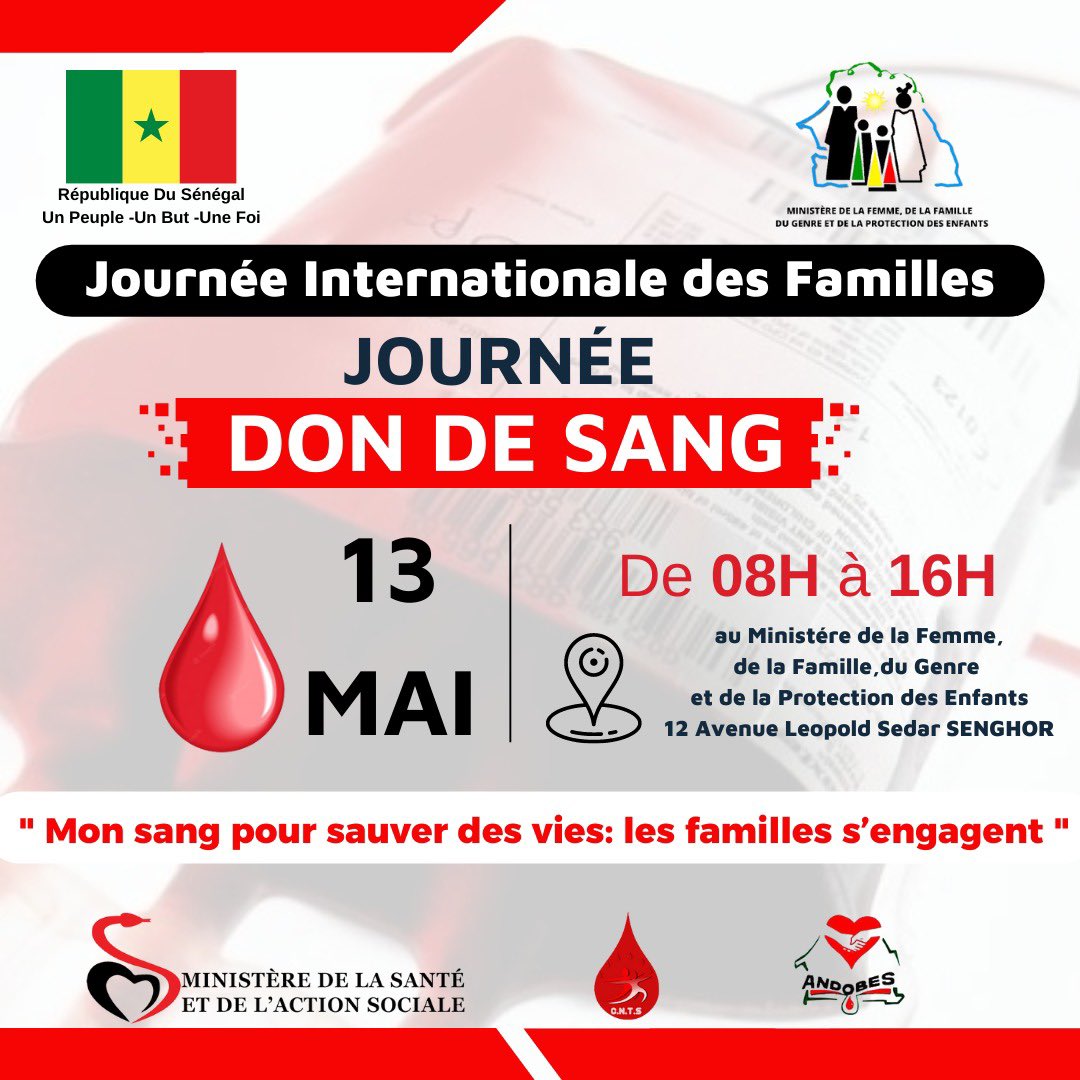 Maimouna_Diop24's tweet photo. 13 Mai 2022 : Célébration de la Journée 
Internationale des Familles https://t.co/3s0PFRi6KC
