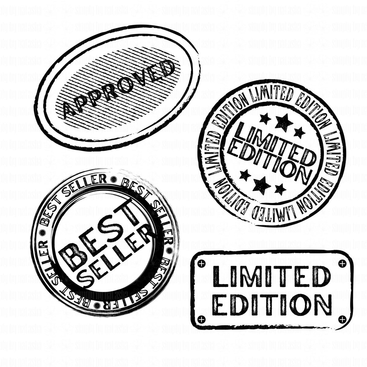 IamNatashaCall's tweet photo. Excited to share this item from my #etsy shop: #LimitedEdition #Stamp Bundle, #BestSeller, #Approved, #cutfile, #printfile, black, svg, png, pdf, jpg, 300 dpi https://t.co/P5LJN5oh2Z https://t.co/fpT3dSD1yx