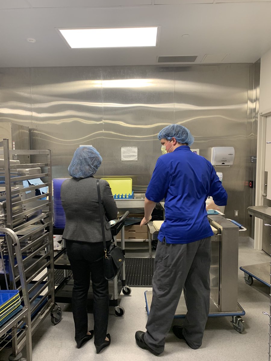 tracey_tapper's tweet photo. Mrs. Balogh, thank you for your visit today and your willingness to wear a hairnet. Way to go! https://t.co/CeHAqLZ2OK