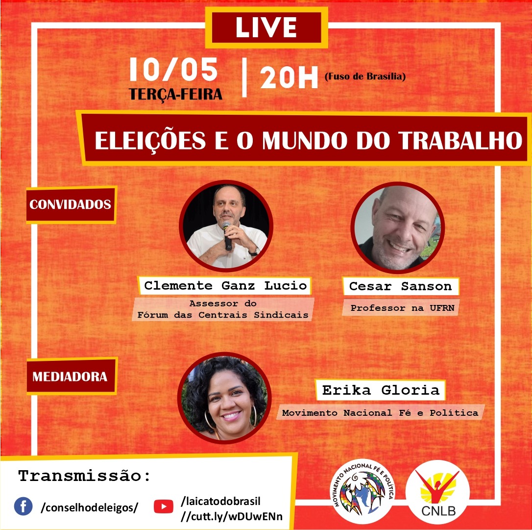 erika_odara's tweet photo. Logo mais estarei mediando essa live representando o Movimento Nacional de Fé e Política! Vai ser um debate interessante sobre o mundo do trabalho e as eleições.
#Eleicoes2022 #mundodotrabalho https://t.co/lJabok5td2