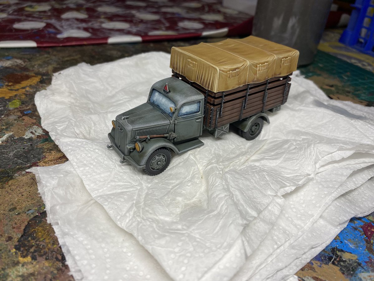 Truck… #boltaction #warlordgames #paintingwarlord #miniatures #wargames