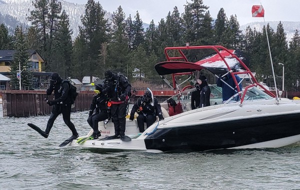 SouthTahoeNow's tweet photo. They Did It! #CleanUpTheLake finishes 72 miles of #LakeTahoe shoreline. Over 25k lbs of trash collected in 81 dive days in almost 1 year. "We need to do better" in creating better products and keeping trash out of environment. @tahoefund @TahoeAgency https://t.co/cWy1K3n3Wd https://t.co/HjpWMKqqKE