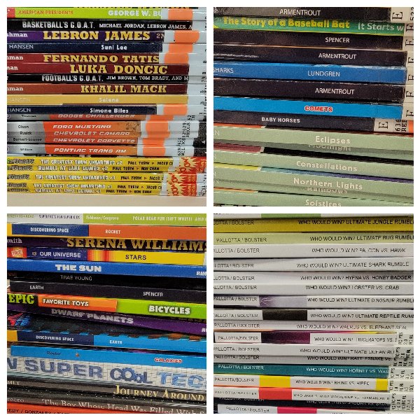 New books for DeBary Eagles.