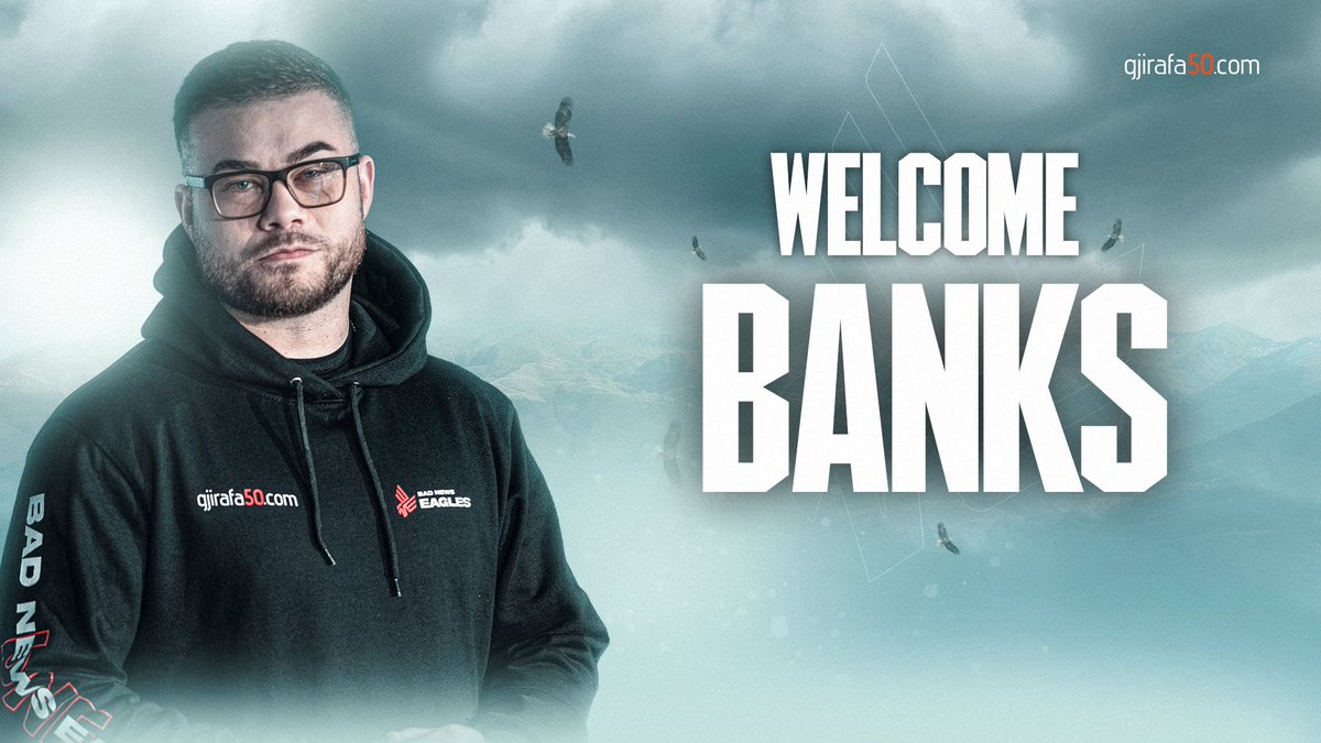 _badnewseagles's tweet photo. We are happy to announce a new addition to the Bad News Eagles Team. We proudly present James Banks as our new Team Manager. He will cooperate with us in our quest to conqueror the CSGO scene and help us reach new heights. Everyone welcome him into our family. ❤️🦅 @BanKsEsports https://t.co/Gjvi0PYyQ2