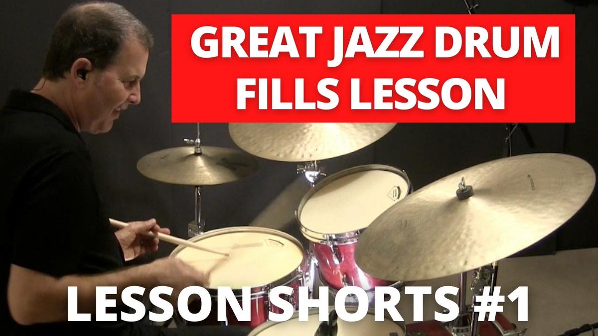 Watch Lesson #1 bit.ly/Great_Jazz_Dru… from my five part “Great Jazz Drum Fills” lesson series <a href="/ZildjianCompany/">Zildjian Company🌕</a> <a href="/dwdrums/">Drum Workshop, Inc.</a> <a href="/AquarianHeads/">Aquarian Drumheads</a> <a href="/modern_drummer/">Modern Drummer</a> <a href="/gretschdrums/">Gretsch Drums</a> <a href="/vicfirth/">Vic Firth</a> <a href="/drummagrocks/">DRUM! Magazine</a>