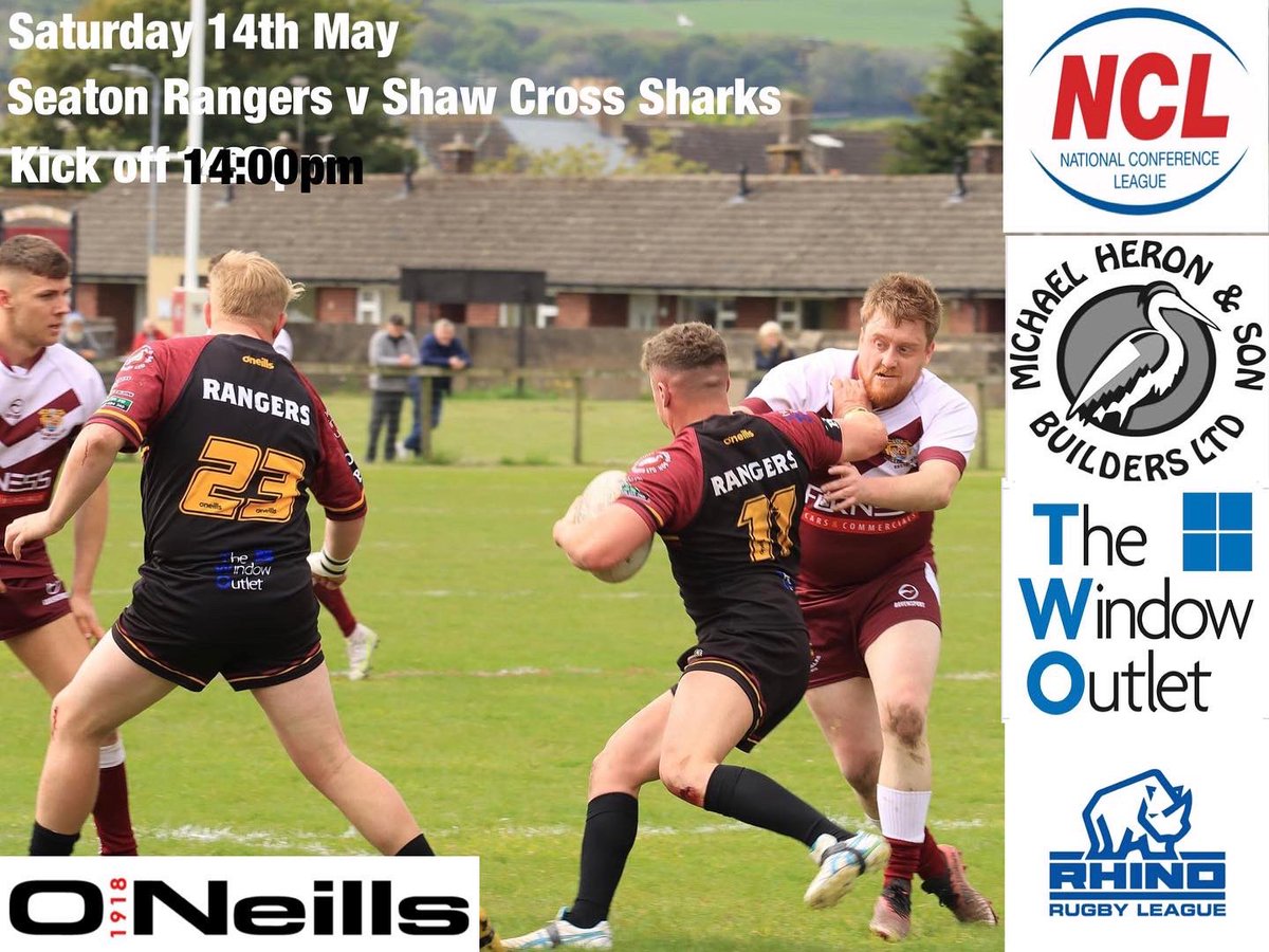 This Saturday sees us entertain <a href="/SharksOA/">Shaw Cross Open Age 🦈</a> thanks to them for agreeing to a 2pm kick off 

Another big game in prospect