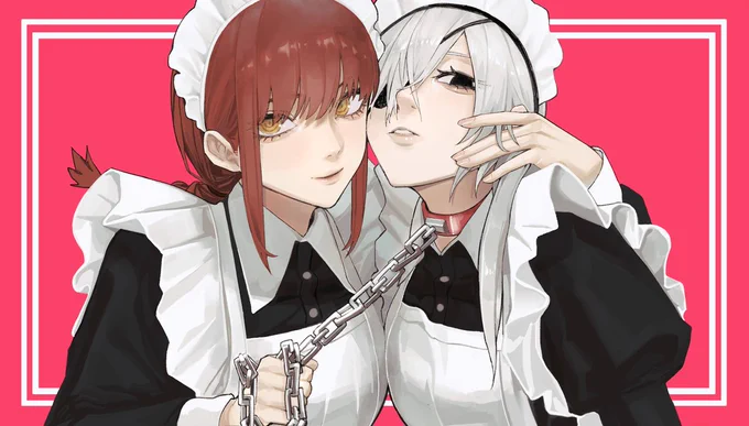 Chainsaw Maids#メイドの日  #チェンソーマン 