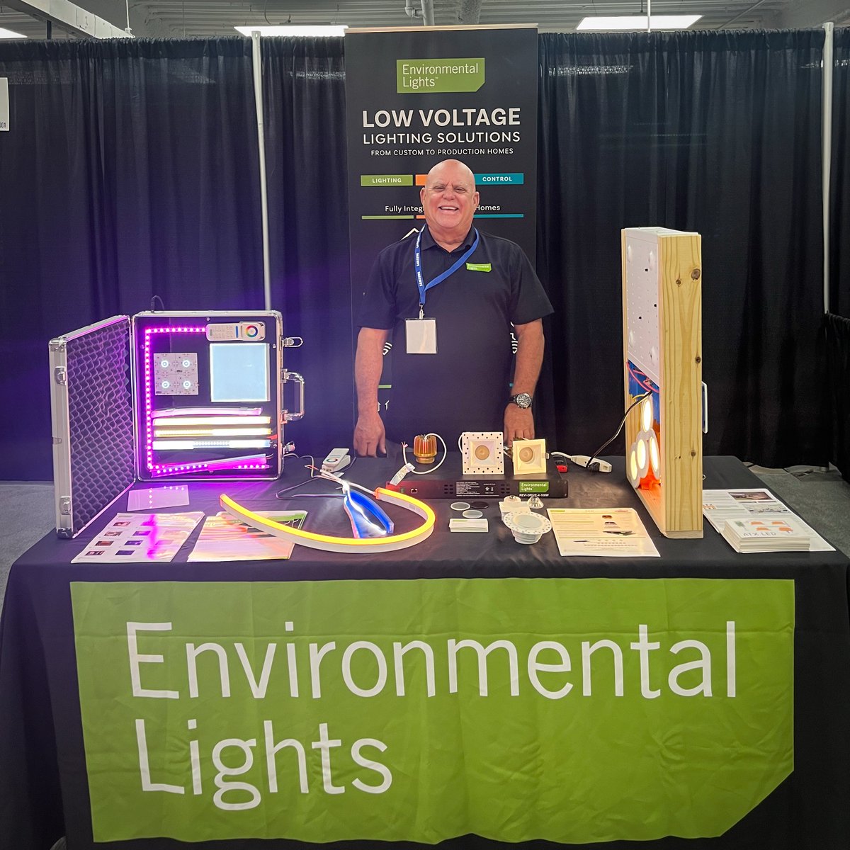 LEDEnviroLights's tweet photo. Our team is on the move discussing how low voltage LED lighting products are transforming the future of residential lighting. Our lighting solutions give integrators the ability to own the ceiling!

Learn more: https://t.co/sOU01Hdubn

#ResidentialLighting #EnvironmentalLights https://t.co/A0xleNMQso
