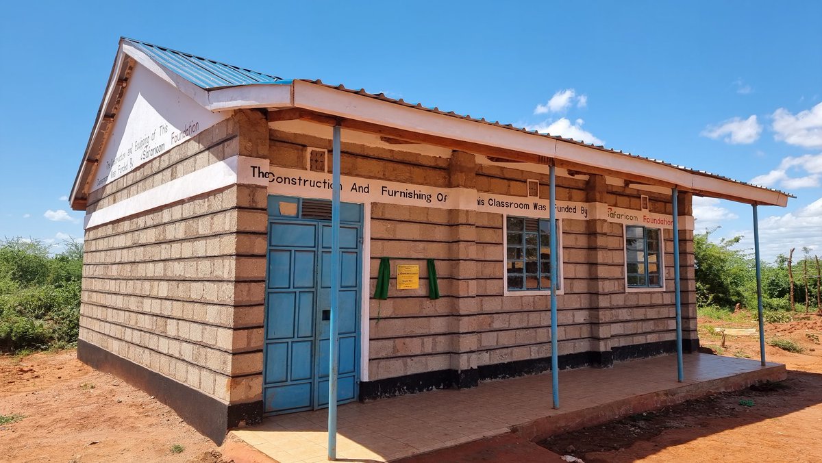 bmakai's tweet photo. Happy to be a part of @SafaricomFDN and @SafaricomPLC as we empower and invest in our communities. Through our Pamoja Initiatives we today unveiled this  modern classroom that will ensure pupils learn in a safe and conducive environment leading to improved performance https://t.co/4Woq2kdIsh