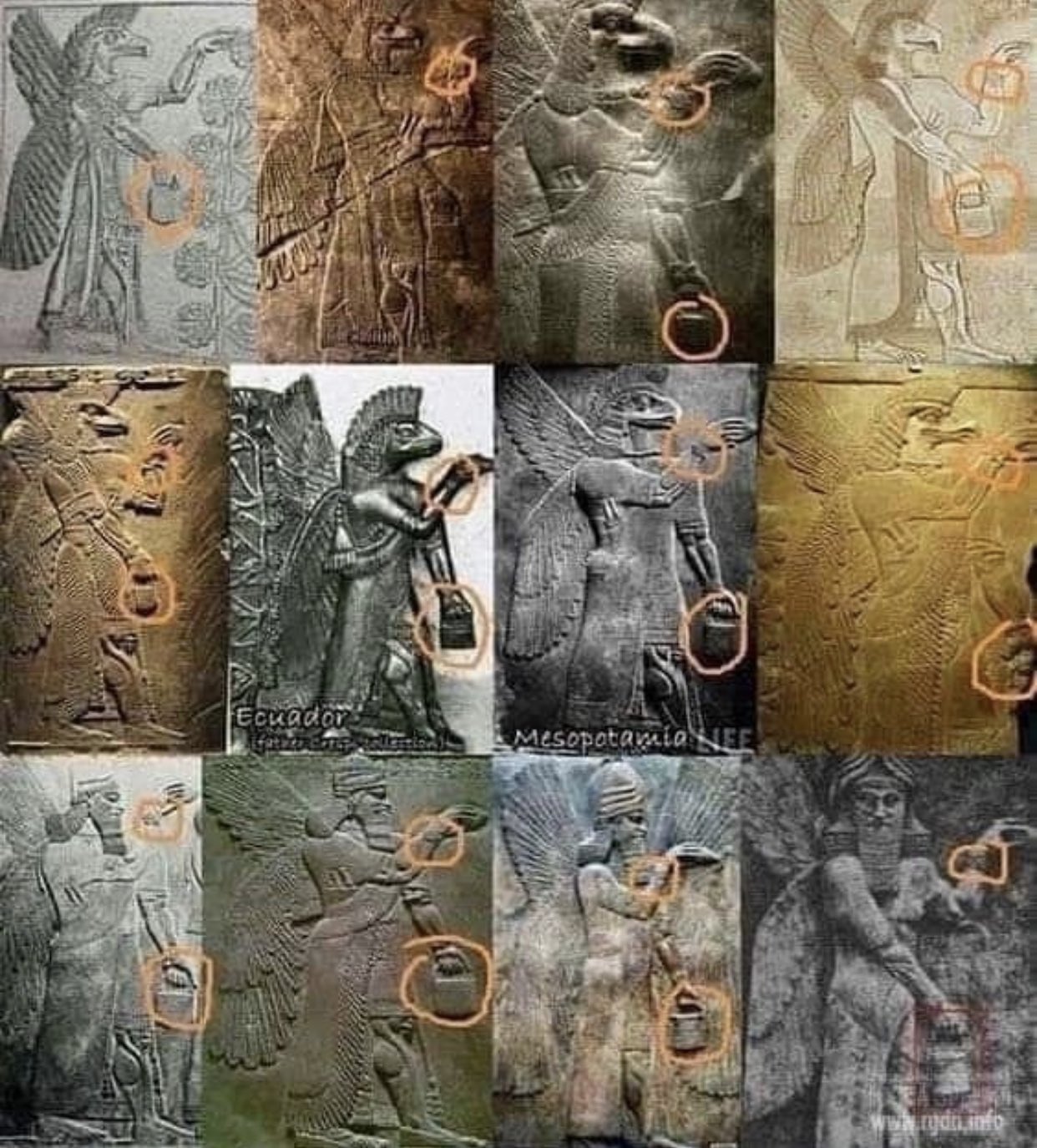 Sumerian gods' Handbags, Pinecones and the Mesopotamian “Tree of Life”  - the Truth about all 3 