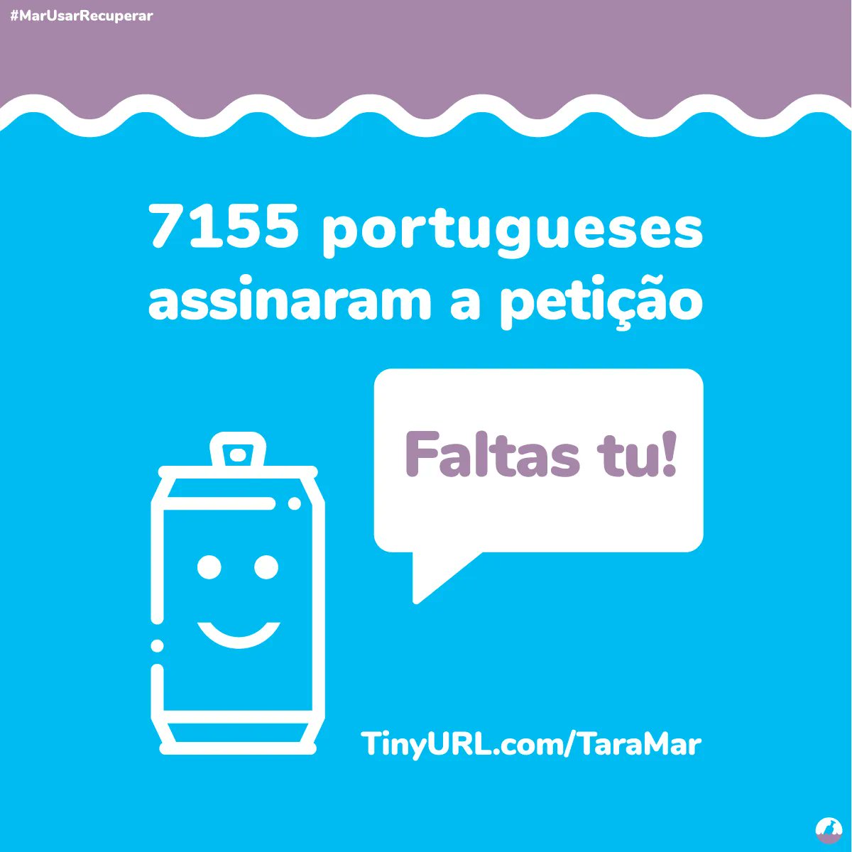 Mais de 7000 portugueses já assinaram a petição para a implementação de um sistema de tara recuperável em Portugal. E tu? Do que estás à espera?

✍️📜 Assina aqui: tinyurl.com/taramar/.

#taraprovidro

#marusarerecuperar

#wechoosereuse