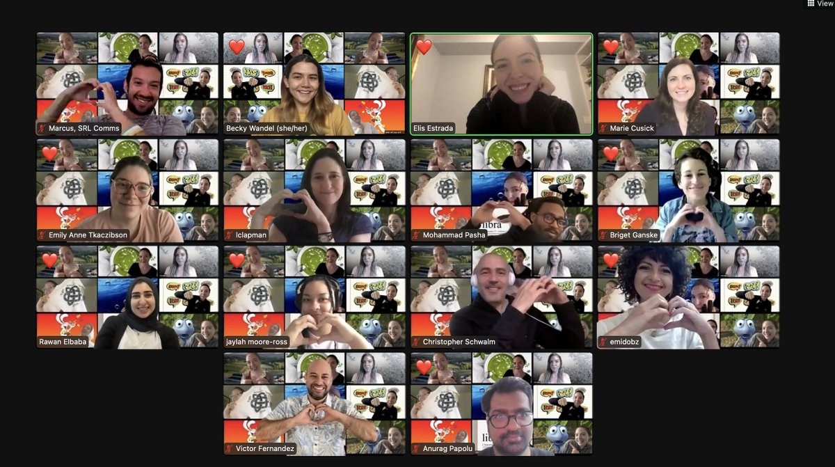 It's a bittersweet day at SRL as we say goodbye to our director and friend, Elis Estrada, who is moving on to a new role at <a href="/PBSDS/">PBS Digital Studios</a> !💔 <a href="/eyes107/">Elis Estrada</a>, no tweet could ever capture what you mean to us, but here we are last #MoraleFriday celebrating you :') Good luck and we love you!!!