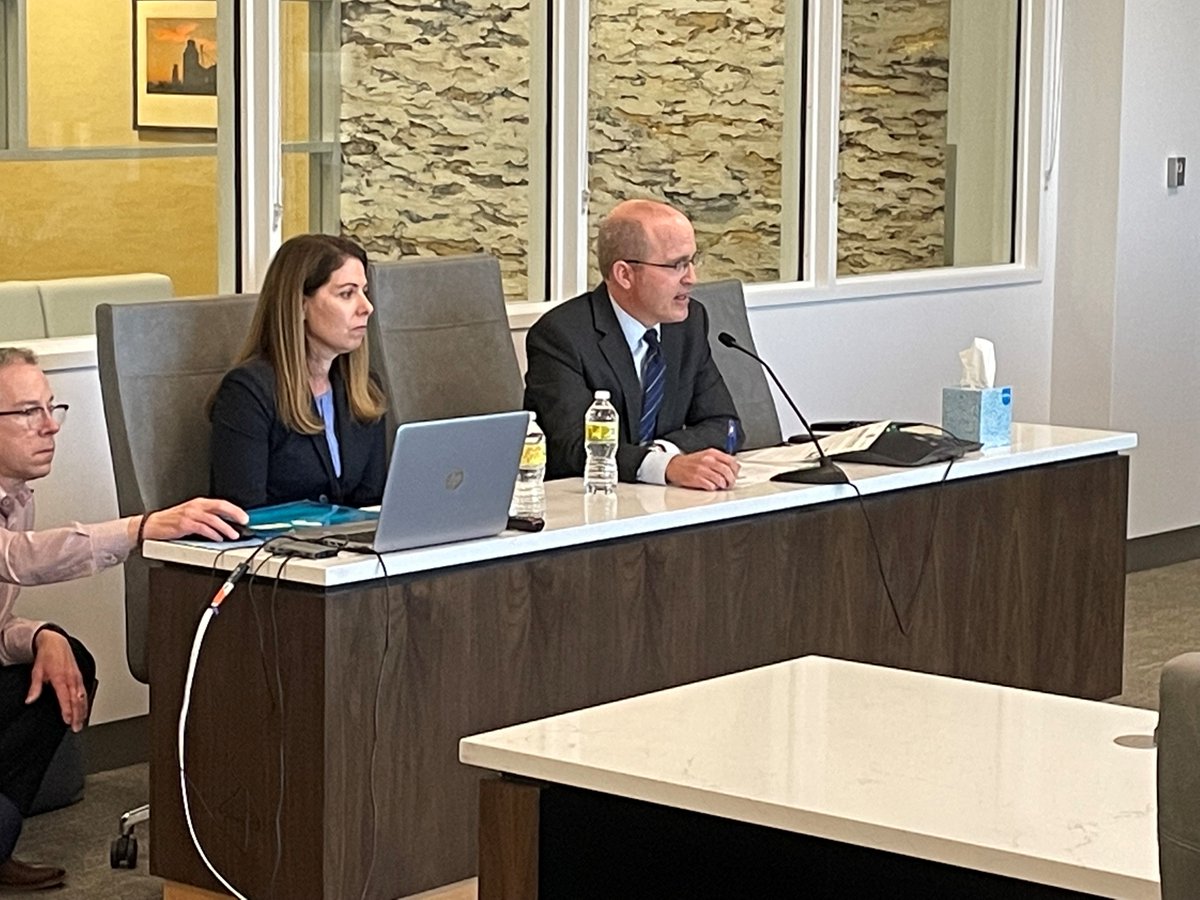 da17colorado's tweet photo. On #NationalFentanylAwarenessDay, DA Brian Mason and Sr. Dep. DA Annemarie Braun, who leads our Drug Trafficking Unit, detailed the steps our office is taking to combat the growing fentanyl crisis. It was an important discussion with our Adams County Commissioners. #JustSayKnow https://t.co/eqnAkfD5C7
